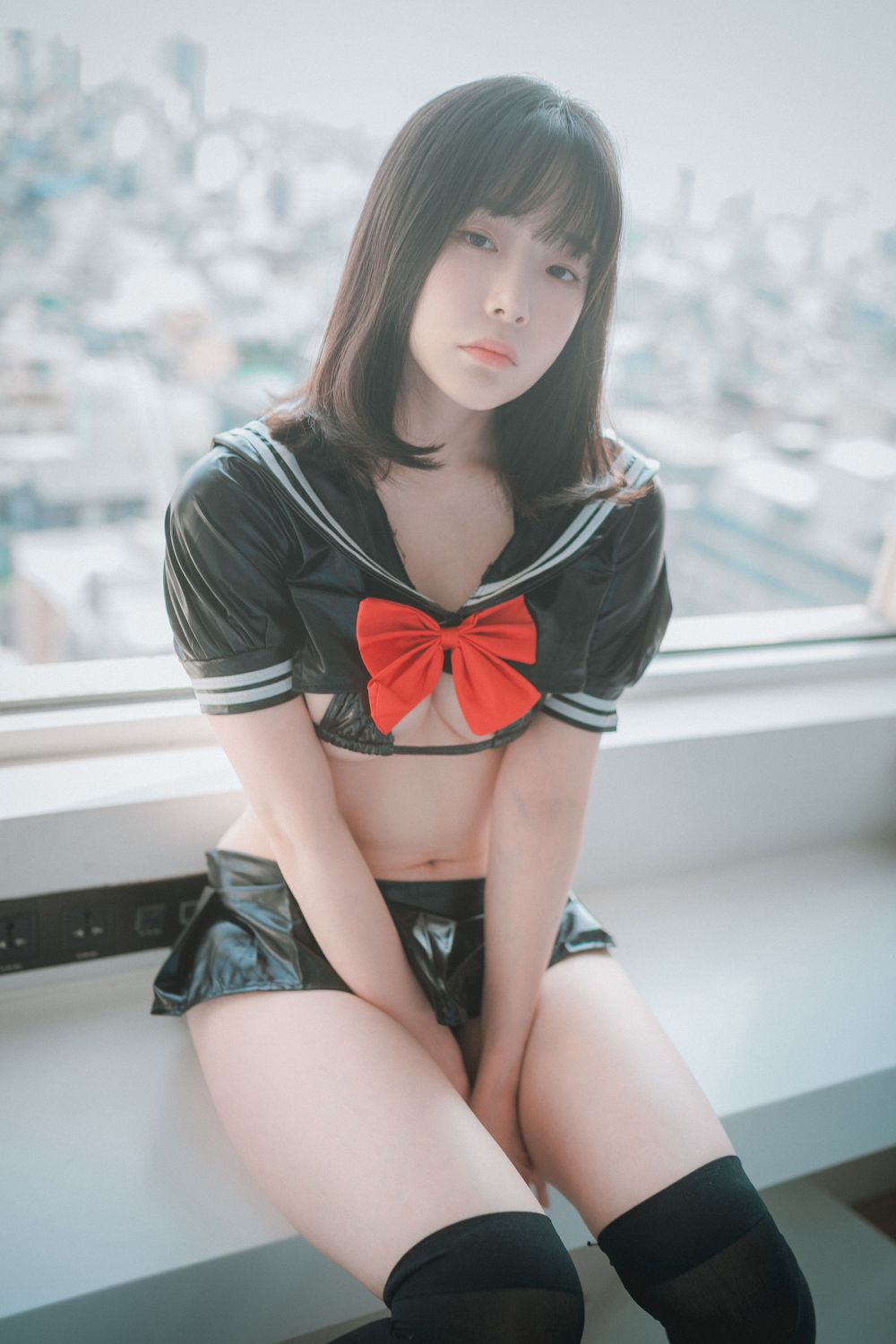 [hangguoDJAWAд]  PIA - Leather Black Schoolgirl/102P