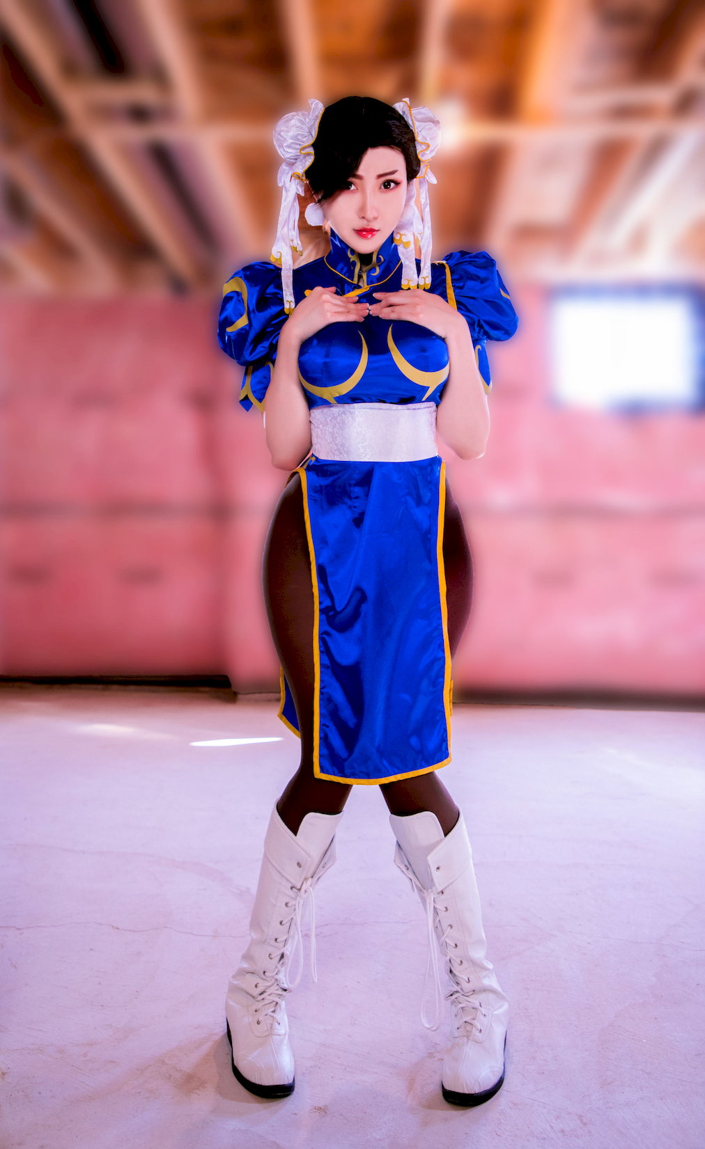 [Ůcosplay] MisswarmJ - Chun Li/51P