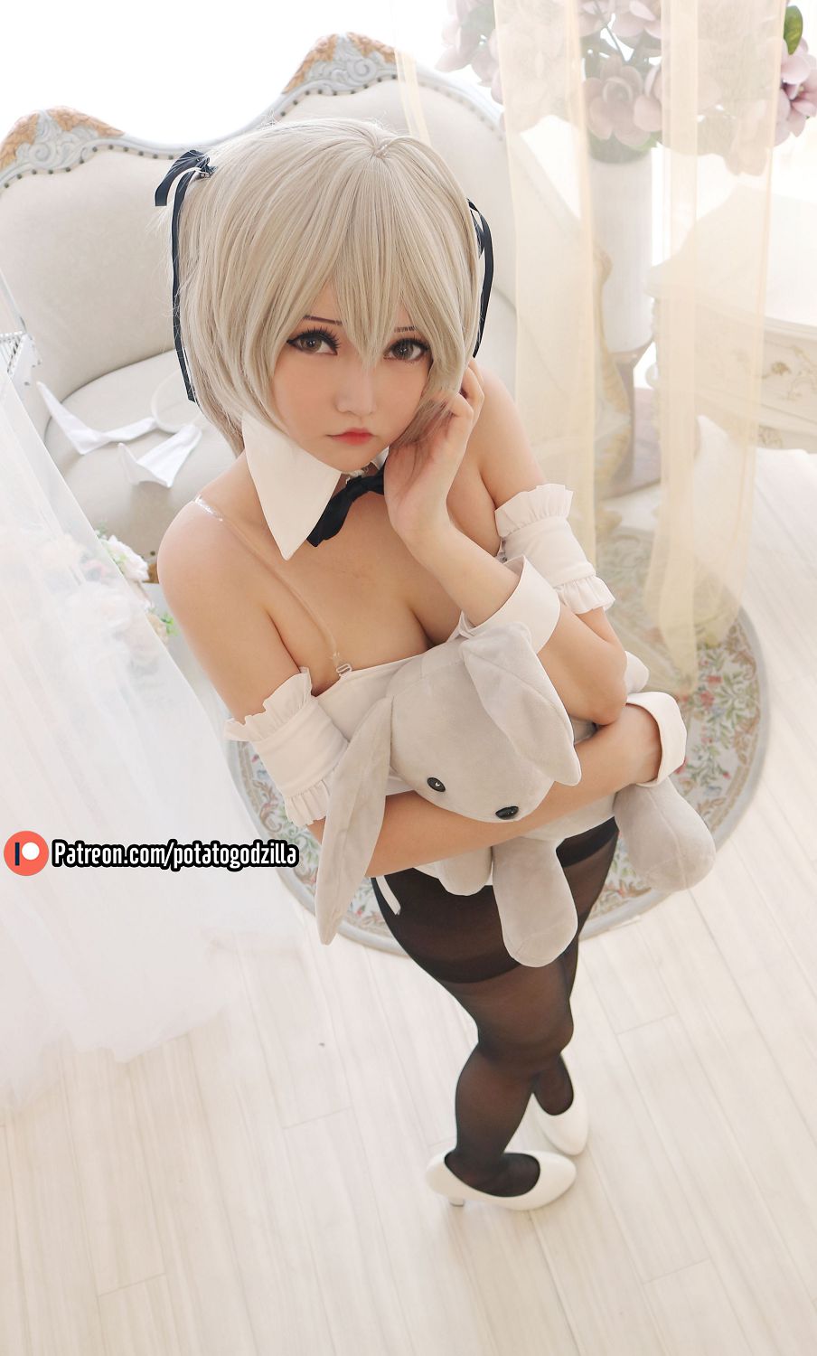 CoserСPotato Godzilla - Sora Kasugano Bunny Suit