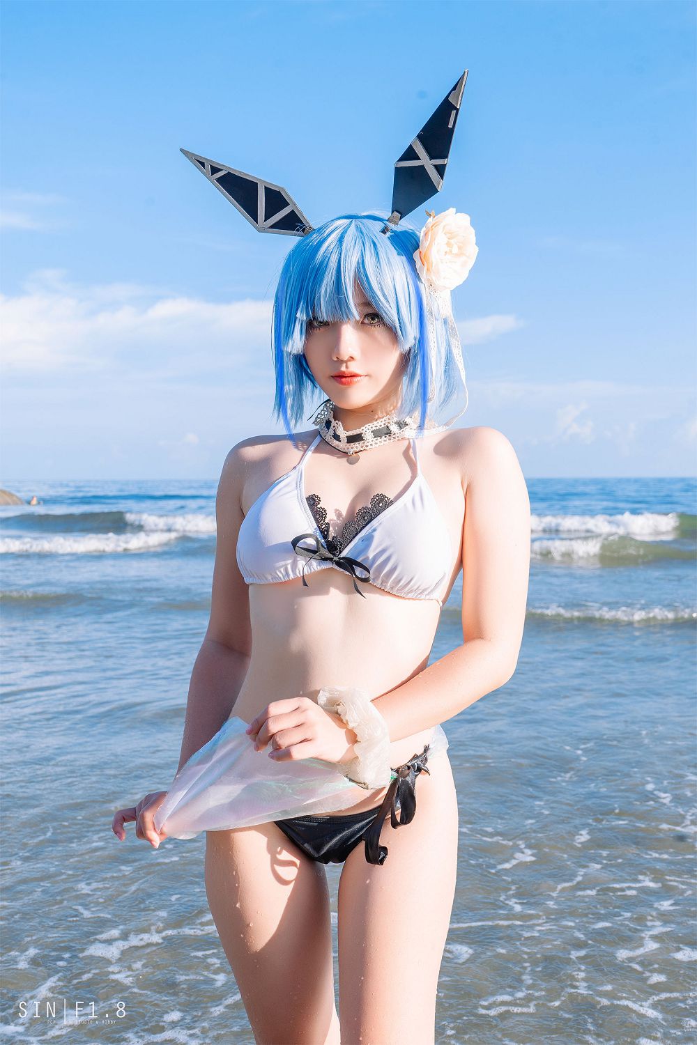 [Ůcosplay] Messie Huang - Gascogne swimsuit ͼ