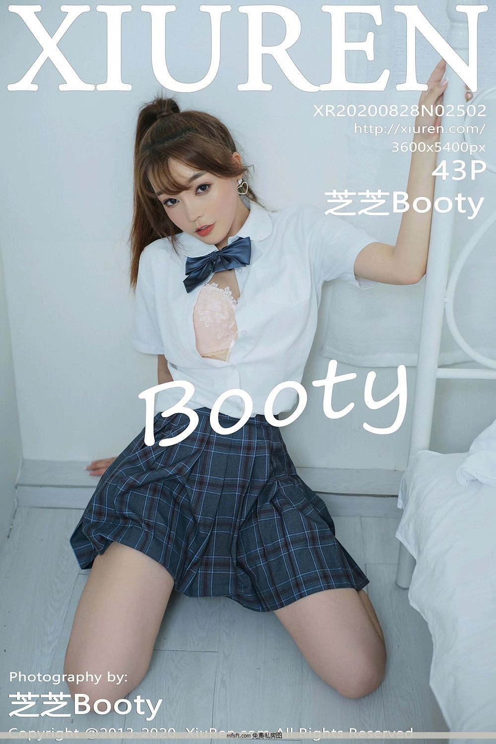 [ͼyouwutu] y20.08.28 No.2502 ֥֥Booty JKƷͷ˿ͼ [43P]