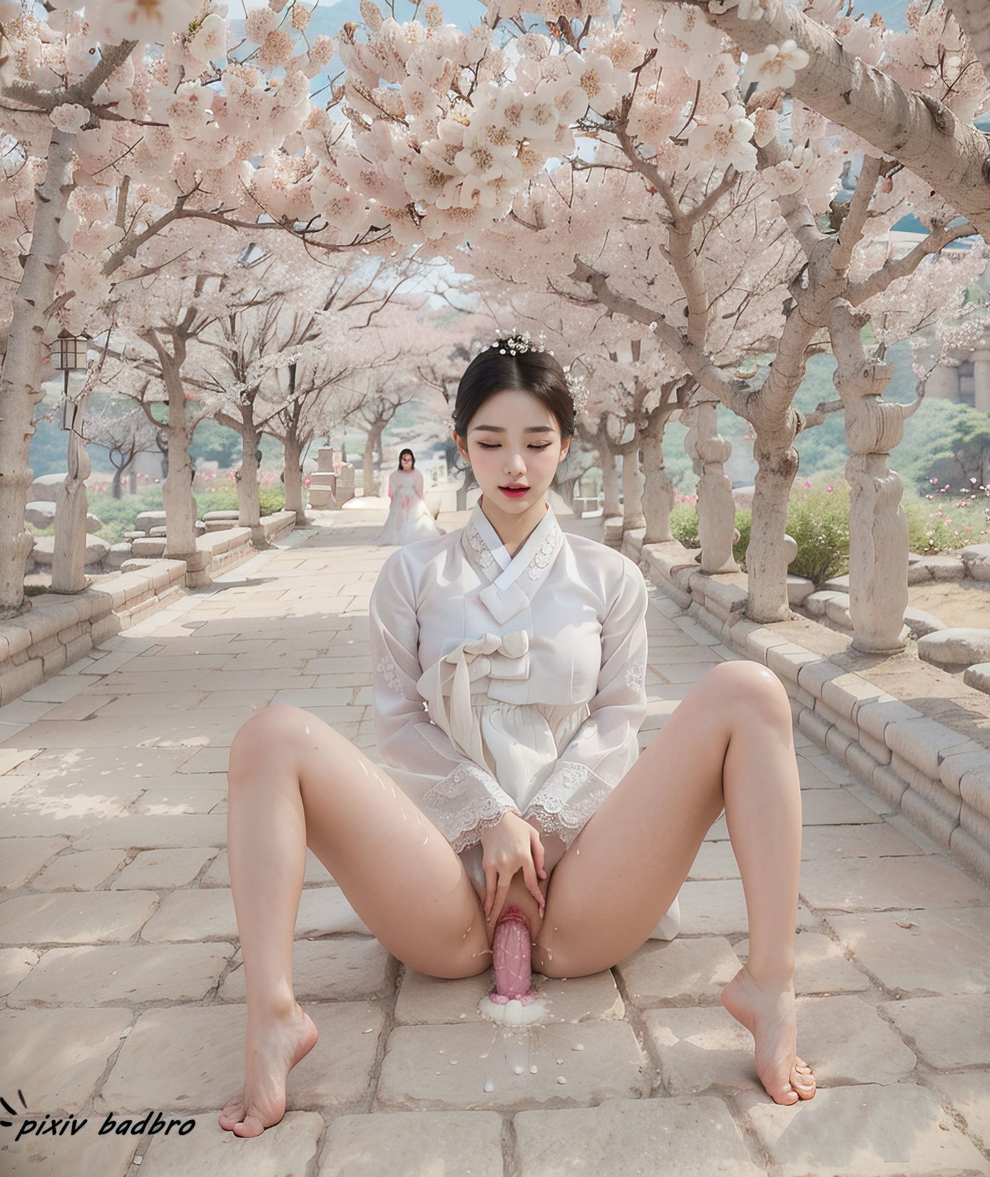 AIŮ---¶-ο-2-Hanbok-Palace-boobs-dildo-BadBro 3ҳ