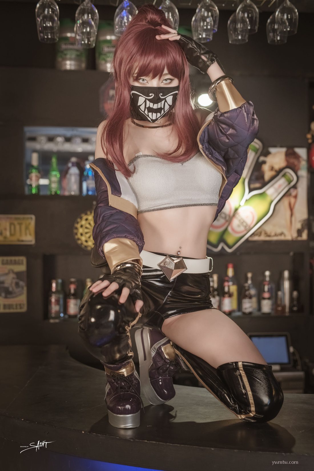 - KDA Yuna's Cos  [saintphotolife] Akali Nier & Automata Yuna Vol.04 1ҳ